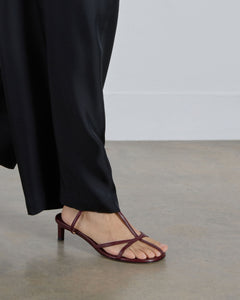 Tee Sandal, Bordeaux Tee dear-frances 
