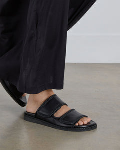 Braided Slide, Black BRAIDED dear-frances 