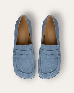 Drew Loafer, Denim Leather Drew Loafer dear-frances 