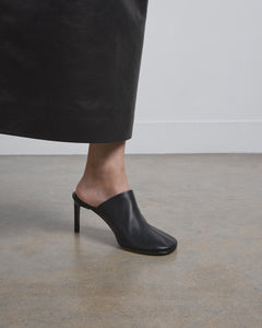 Sade Mule, Black Sade Sandal dear-frances 